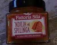 Mängden socker i Nduja di Spilinga Il salame spalmabile