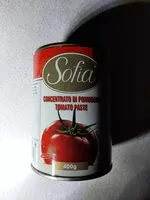 Mängden socker i Sofia Tomato Paste