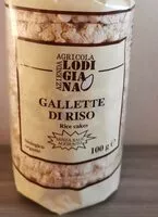 Mängden socker i Gallette di riso