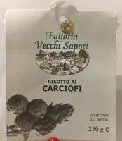 Mängden socker i Risotto ai carciofi