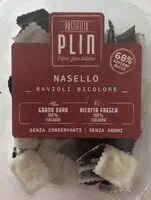 Mängden socker i Nasello ravioli bicolore