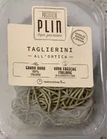 Mängden socker i Taglierini all’ortica