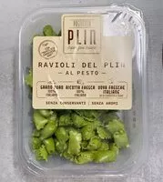 Mängden socker i Ravioli del plin al pesto