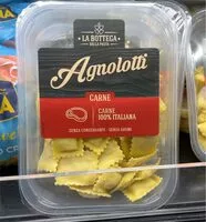 Mängden socker i Agnolotti carne