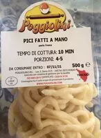 Mängden socker i Pici fatti a mano