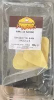 Mängden socker i ravioli burrata e zucchine