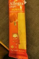 Mängden socker i Allegra Chips Paprika