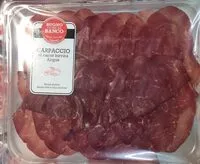 Mängden socker i Carpaccio di carne bovina Angus