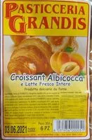 Mängden socker i Croissant Albicocca