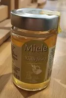 Mängden socker i Miele biologico di Millefiori