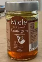 Mängden socker i Miele biologico di castagno