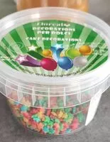 Mängden socker i Decorazioni per dolci