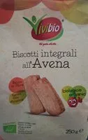 Mängden socker i Biscotti integrali all'avena