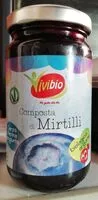 Mängden socker i Composta di mirtilli