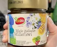 Mängden socker i miele italiano millefiori
