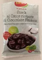 Mängden socker i Snack al cocco ricoperto con cioccolato fondente