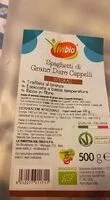 Mängden socker i Spaghetti di grano duro cappelli