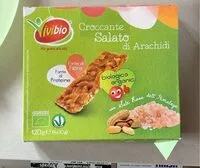 Mängden socker i croccante salato di arachidi