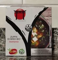 Mängden socker i Zuppa di miso istantanea