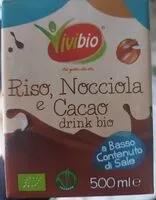 Mängden socker i Riso nocciola e cacao
