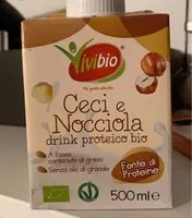 Mängden socker i Ceci e nocciola drink proteico