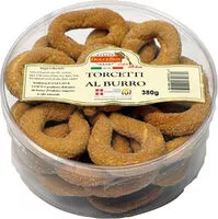 Mängden socker i Torcetti tubo dolcebon