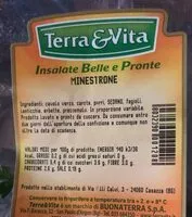 Mängden socker i Insalate belle e pronte minestrone