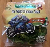 Mängden socker i Valeriana insalata