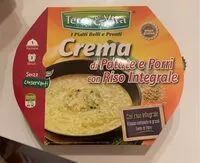 Mängden socker i Crema di patate e porri con riso integrale