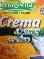 Mängden socker i Crema di zucca con riso integrale