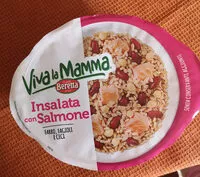 Mängden socker i insalata con salmone farro, fagioli e ceci