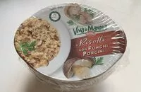 Mängden socker i Risotti con Funghi porcini