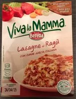 Mängden socker i Viva la mamma lasagne al ragù