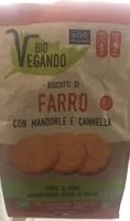 Mängden socker i Biscotti di farro con mandorle e cannella