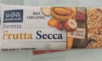 Mängden socker i Barretta frutta secca