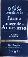 Mängden socker i Farina integrale di Amaranto senza glutine