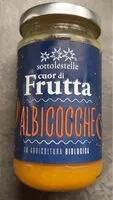 Mängden socker i Cuor di frutta Albicocche
