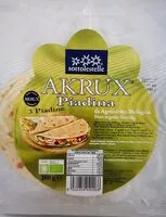 Mängden socker i Akrux Piadina
