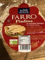 Mängden socker i Piadina di farro