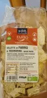 Mängden socker i Vellette di farro al rosmarino - senza lievito