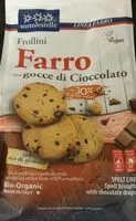 Mängden socker i Frollini farro con gocce di cioccolato
