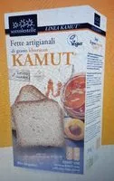 Mängden socker i Fette Artigianali di grano Khorasan KAMUT