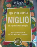 Mängden socker i Mix per zuppa Miglio