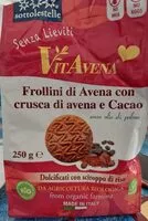 Mängden socker i Frollini di avena con crusca di avena e cacao