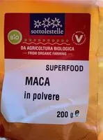 Mängden socker i Maca in polvere