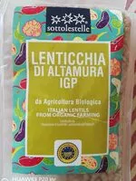 Mängden socker i Lenticchia di Altamura IGP