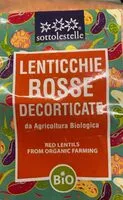 Mängden socker i Lenticchie rosse decorticate