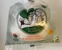 Mängden socker i Mozzarella di Bufala Campana