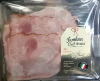 Mängden socker i Jambon cuit braisé