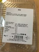 Mängden socker i Speck